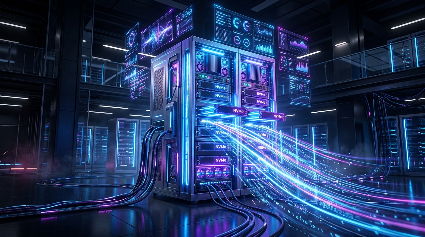 NVMe Hosting - Yıldırım Hızında Sunucu
